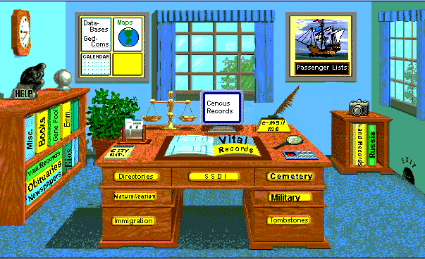 Archive Office (clik on named resources)